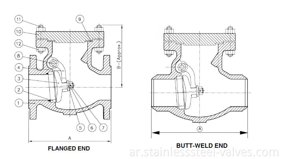 Flange Swing Check Valve